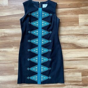 Anthropologie Tabitha embroidered dress